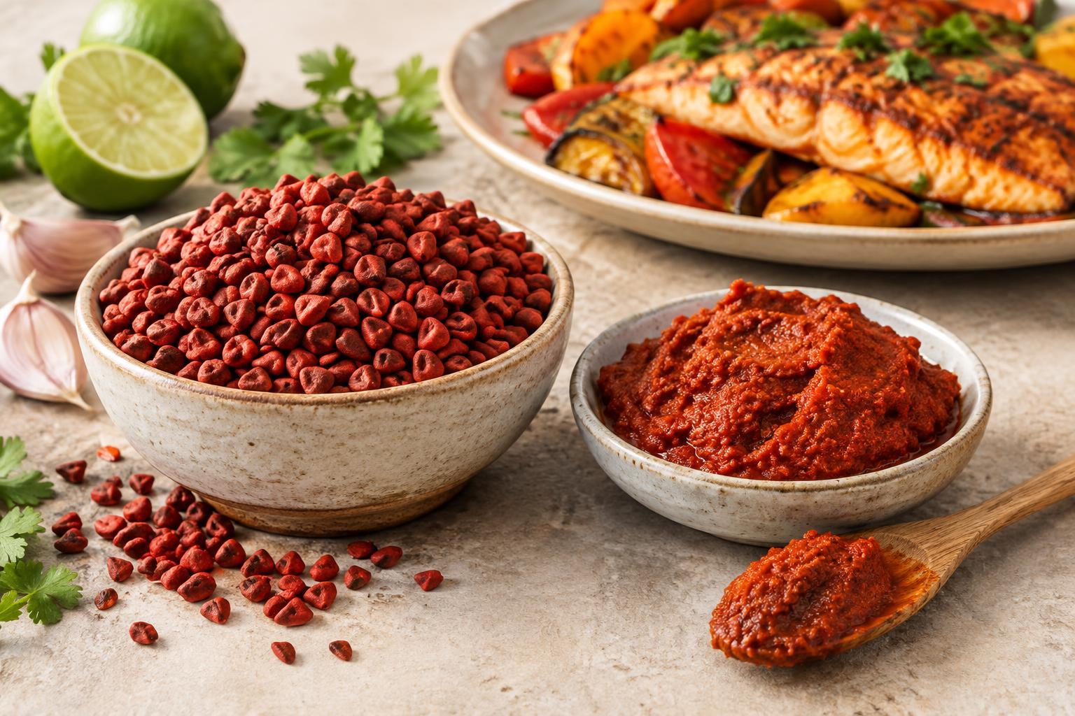 Achiote Seeds vs. Prepared Achiote Paste: Flavor, Labels and Storage