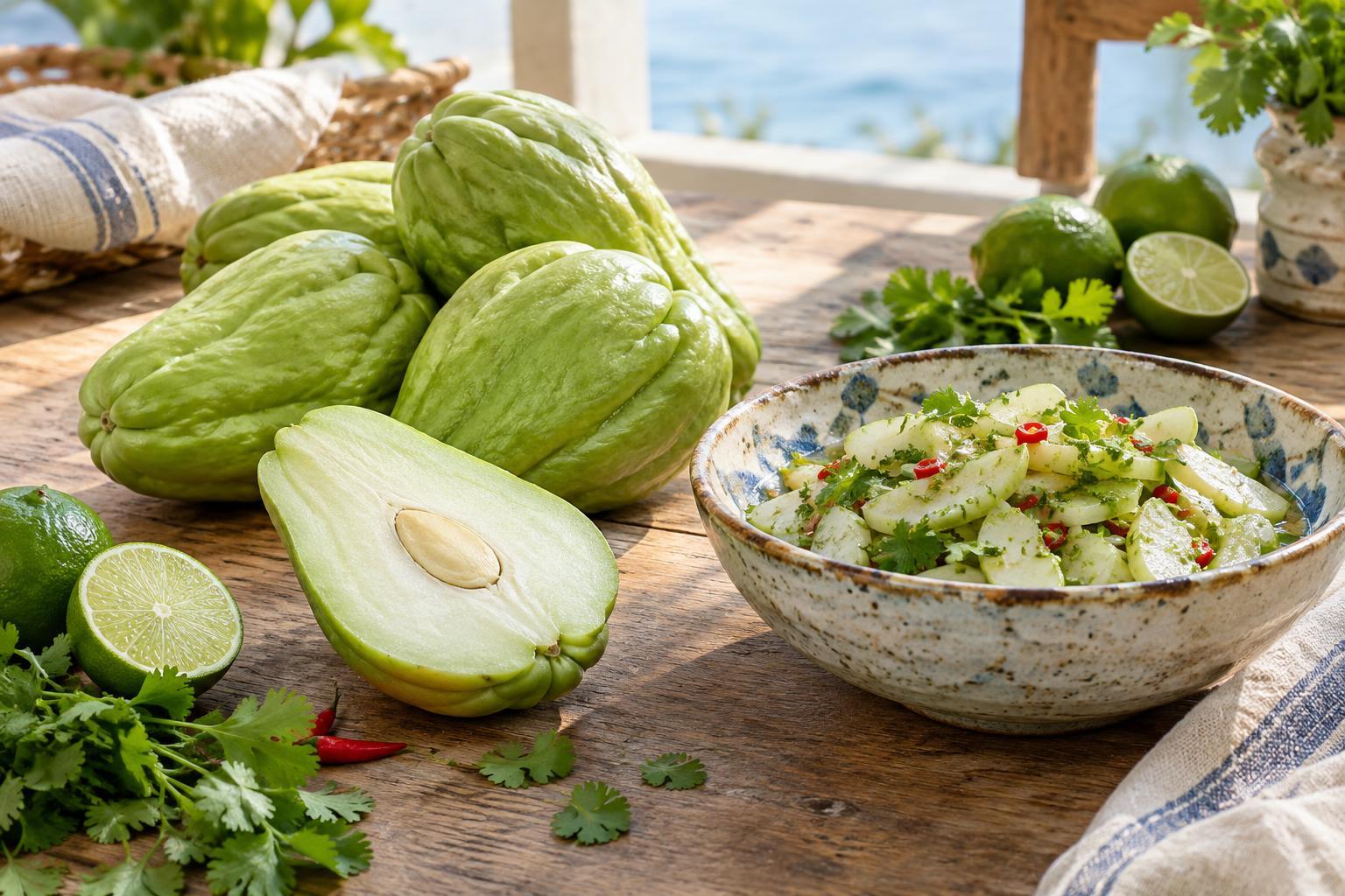 Chayote Squash: How to Choose, Store and Cook It for Coastal-Inspired Dishes