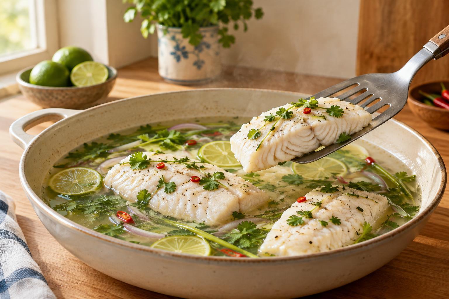 Gentle Poaching: How to Keep Delicate Fish Fillets Intact
