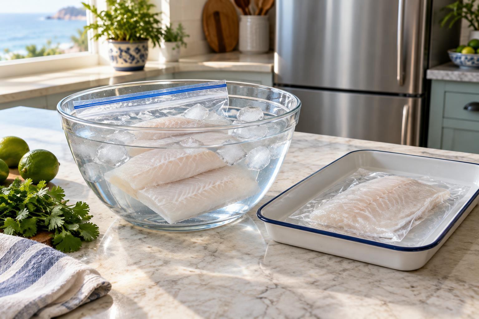 How to Thaw Frozen Seafood Safely: Refrigerator and Cold-Water Methods