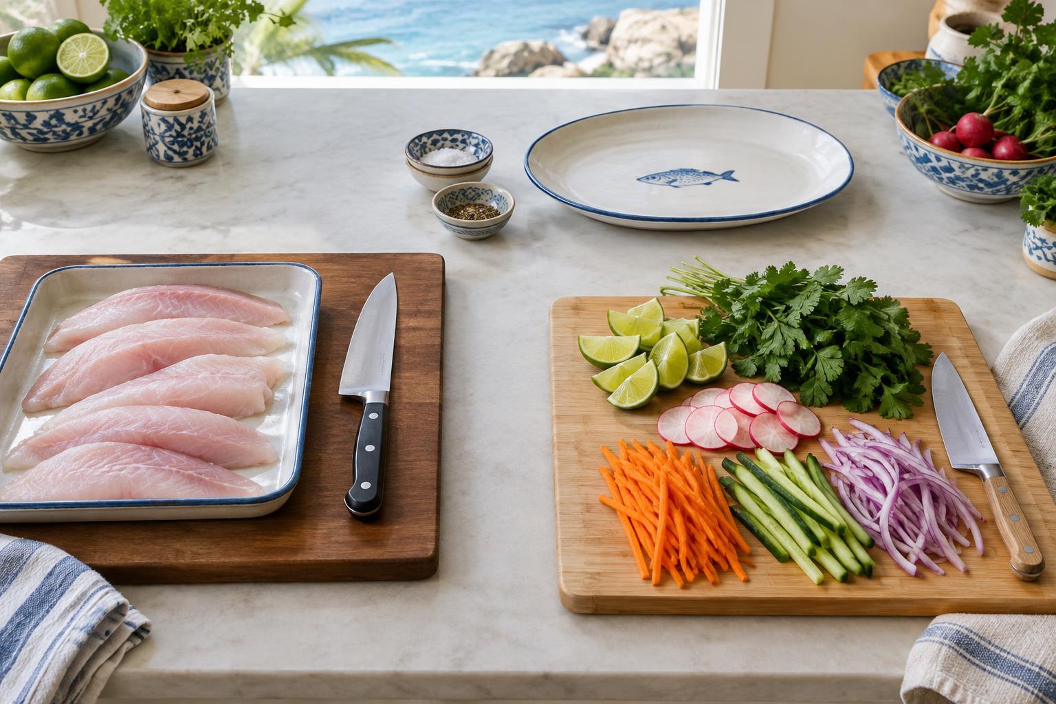 How to Keep Raw Seafood and Ready-to-Eat Garnishes Separate