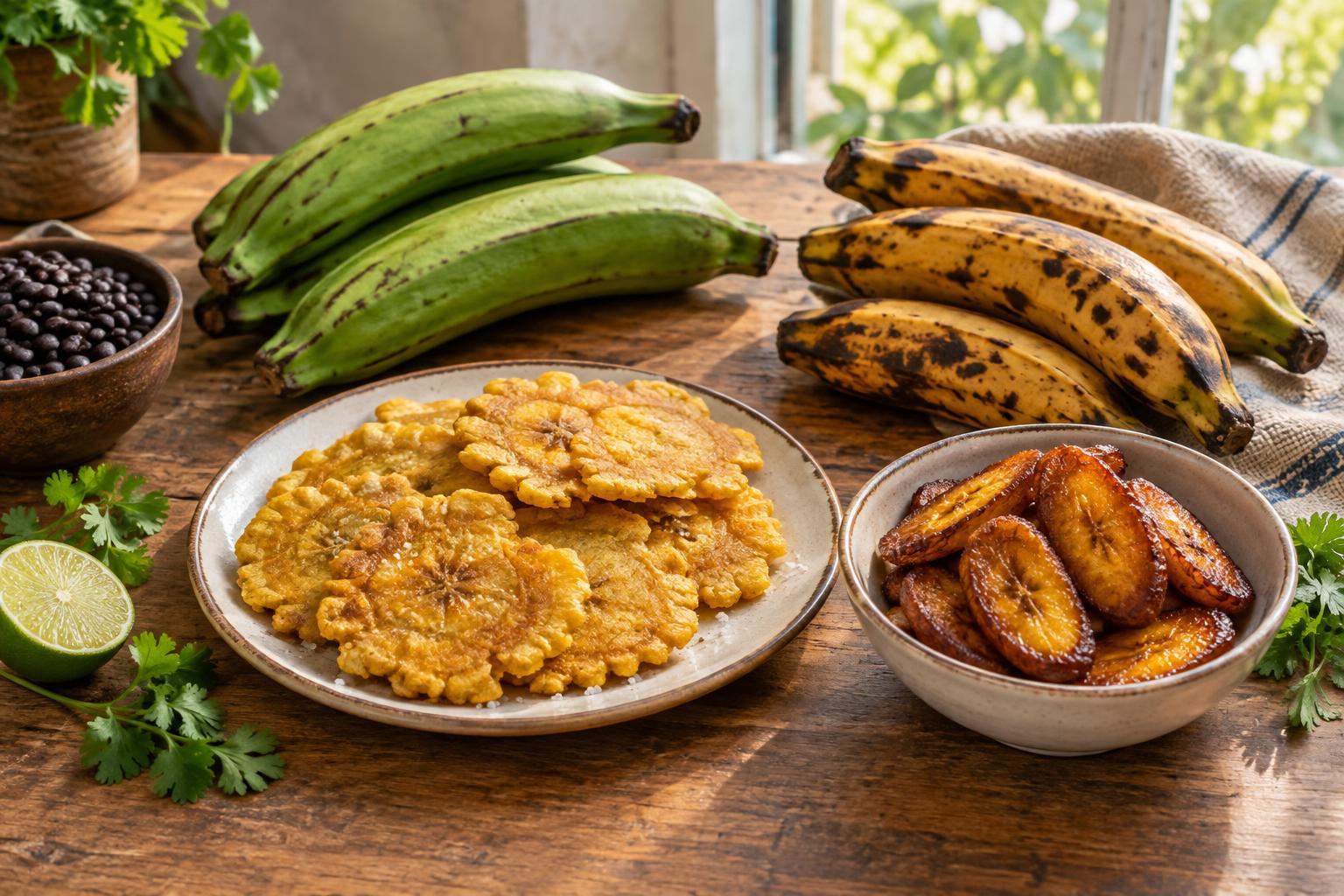 Green and Ripe Plantains: How to Choose and Cook Each for Coastal-Inspired Meals